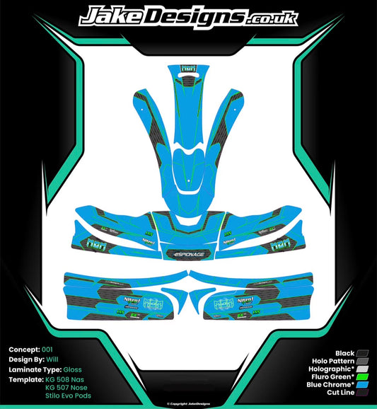 Jake Designs Decal Kit