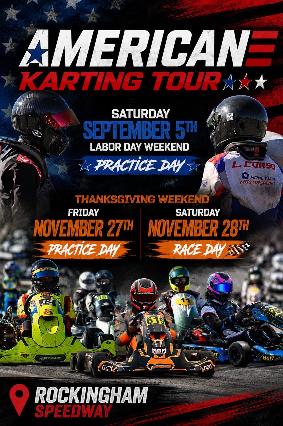Rockingham Speedway Sept. 5 Practice Day