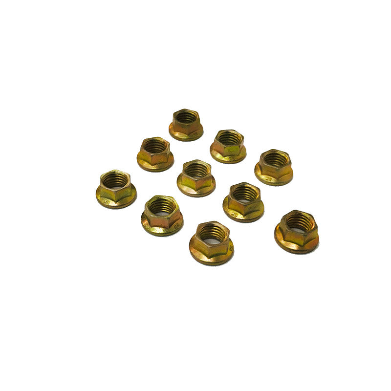 5/16 x 24 Gold Wheel Nuts